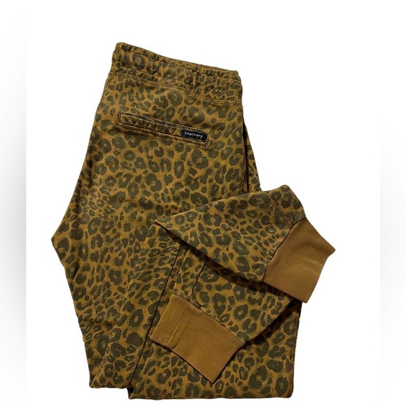 Women’s sanctuary leopard sweatpants size small - Picture 4 of 4
